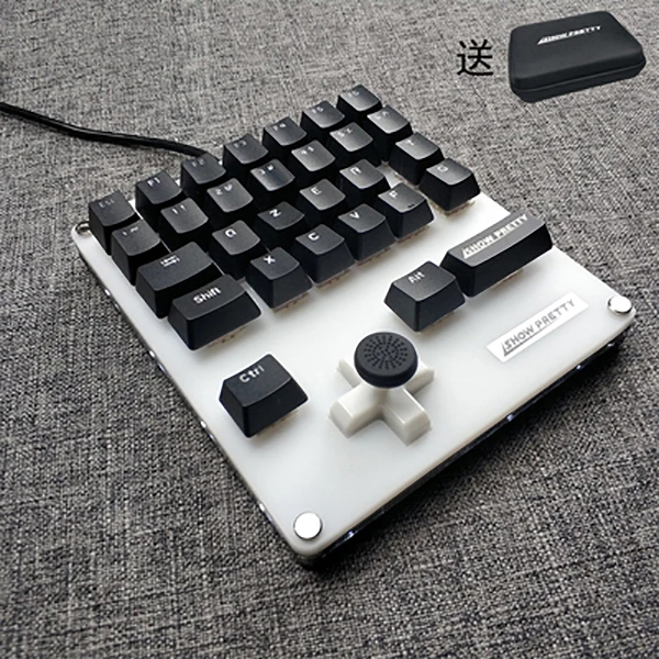 Left Hand Artifact Rocker Game / Cherry Axis / Joystick World of Warcraft One-handed CS Macro DIY Mechanical Keyboard