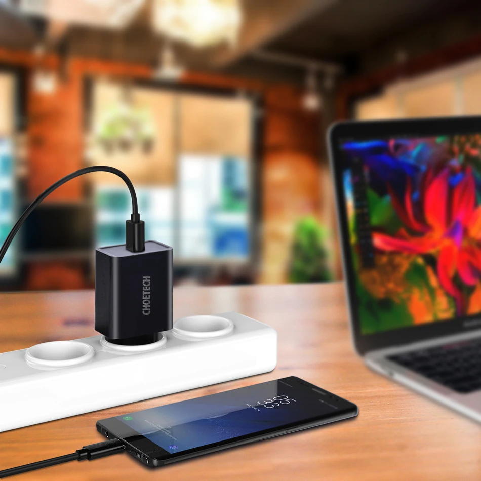 CHOETECH быстрое зарядное устройство usb type-C зарядное устройство PD 18 Вт Зарядное устройство для мобильного телефона для iPhone X XS 11 Pro Max зарядное устройство Xiaomi Phone PD зарядное устройство