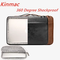 kinmac brand laptop bag 1213141515 6lady leather briefcase sleeve case for macbook air pro 13 315 4 notebookdropship v072