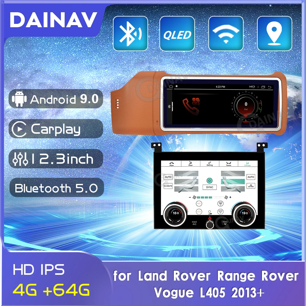 

Автомагнитола для Land Rover Range Rover Vogue L405 2013-2017 Android 2 Din Автомобильный мультимедийный DVD-плеер GPS автомобильное радио магнитофон