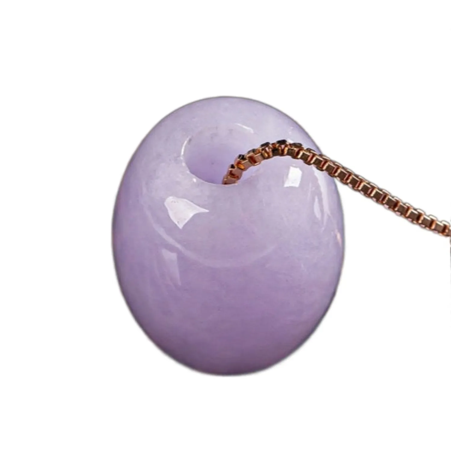

Цепочка с подвеской из драгоценных камней цвета лаванды и фиолетового цвета