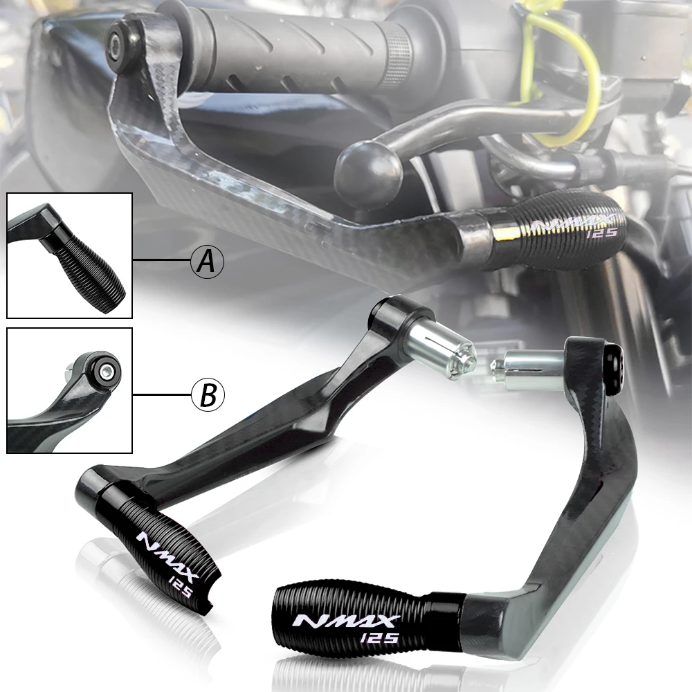 

FOR YAMAHA NMAX125 NMAX 125 2015 2016 2017 NMAX-125 Motorcycle 7/8" 22mm Handlebar Grips Brake Clutch Levers Protector Guard