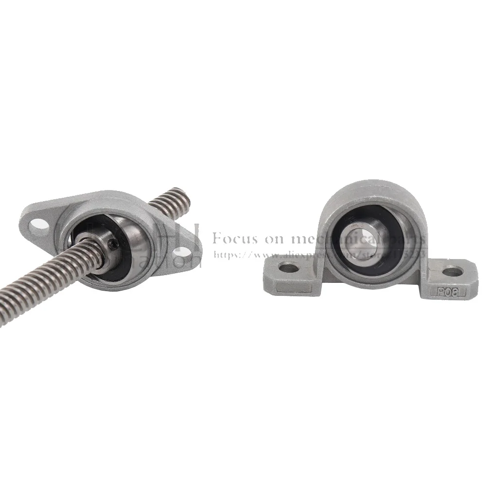 1 комплект T8 свинцовый винт трапециевидный 8 мм + зубчатая гайка KP08 или KFL08 опорный