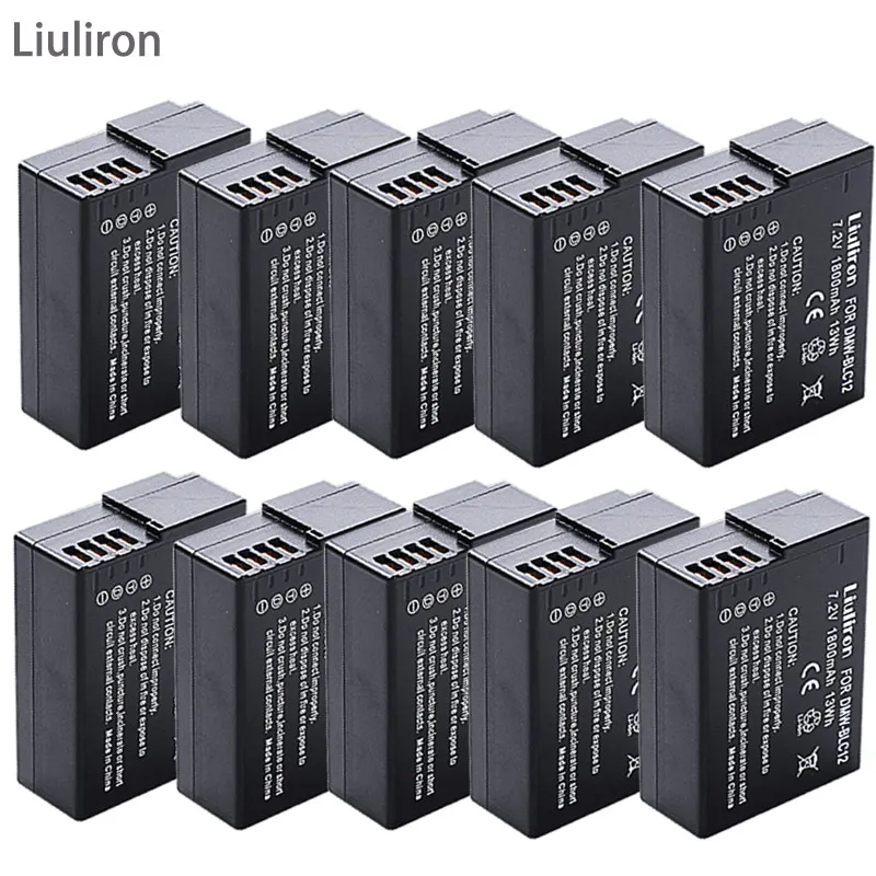 DMW-BLC12 ДМВ BLC12 DMWBLC12 Батарея для цифрового фотоаппарата Panasonic DMW-BLC12E DMW-BLC12PP FZ200 FZ1000 DMC-G5 DMC-G6 GH2 V-LUX4 G5 - Цвет: 10battery