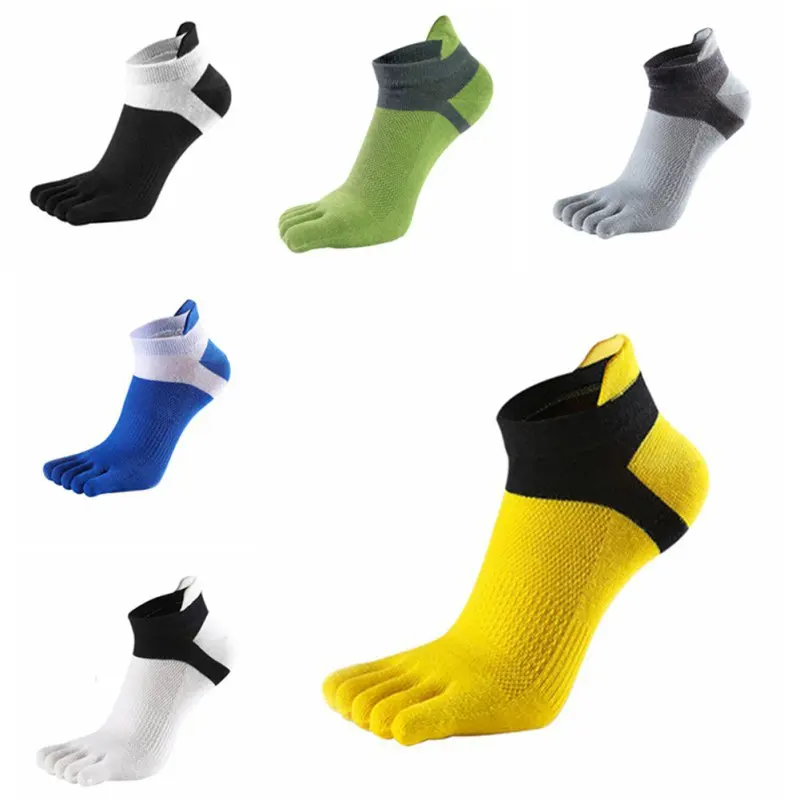 Мужские носки для спорта на открытом воздухе дышащие Повседневные с пятью