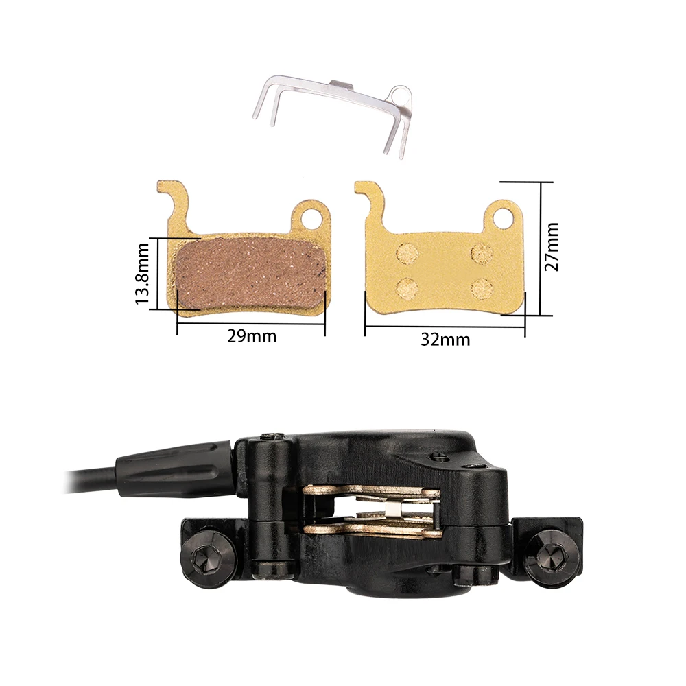 ZTTO MTB Hydraulic Disc Brake 2 Piston Lightweight XC Trail Calipers Original Metal Pads Oil Pressure Rotor M6100 M8100 G55 | Спорт и