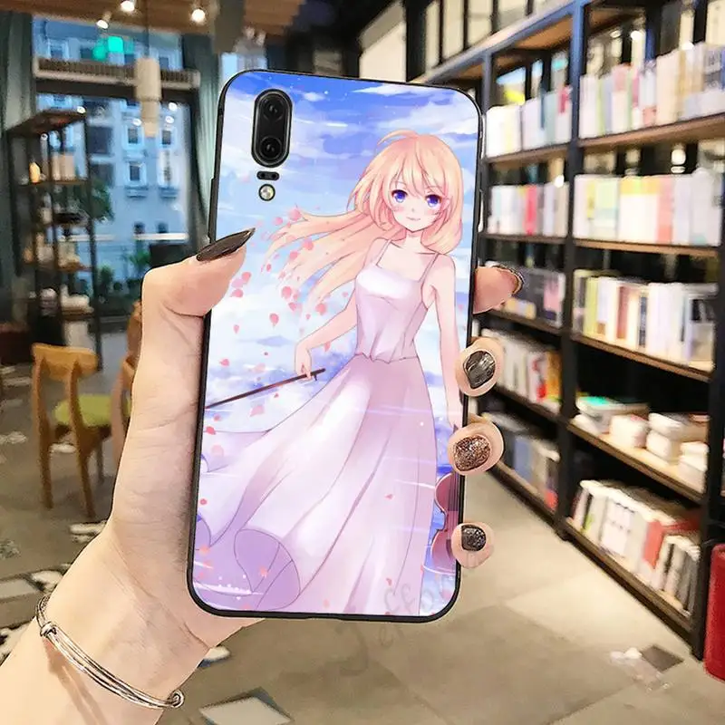 

Japan anime Your lie in April Phone Case For Huawei honor Mate P 10 20 30 40 i 9 8 pro x Lite smart 2019 nova 5t