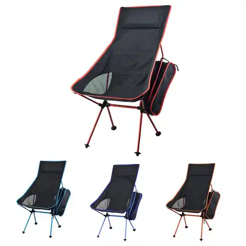 Портативный стул для рыбалки, кемпинга, пешего туризма, садоводства, пляжный стул, с сумкой, садовый складной стул