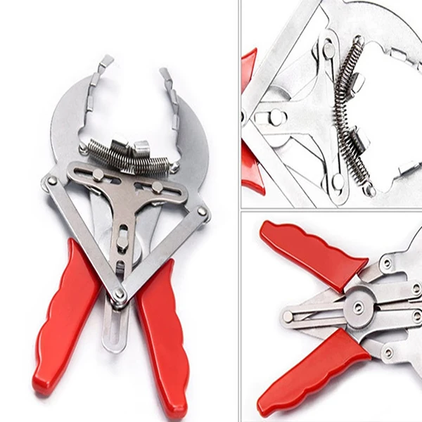 

Powerful Portable Piston Removal Tool Automobile Piston Ring Clamp Pliers JS23