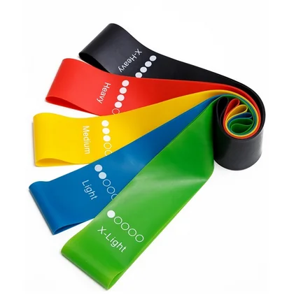Резиновые резинки для йоги оборудование фитнеса на открытом воздухе 0 35 мм 1