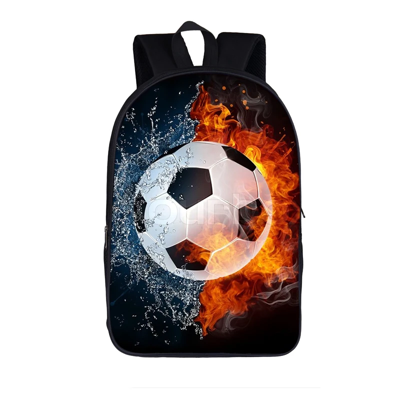 Классный рюкзак footbally / soccerly для подростков детские школьные ранцы мужская сумка