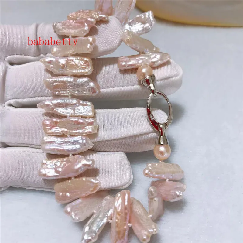 Новый натуральный пресноводный нерегулярный чужой жемчуг разноцветный браслет