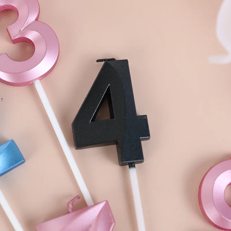 Детская Свеча для торта на день рождения праздничное украшение десерта свеча с