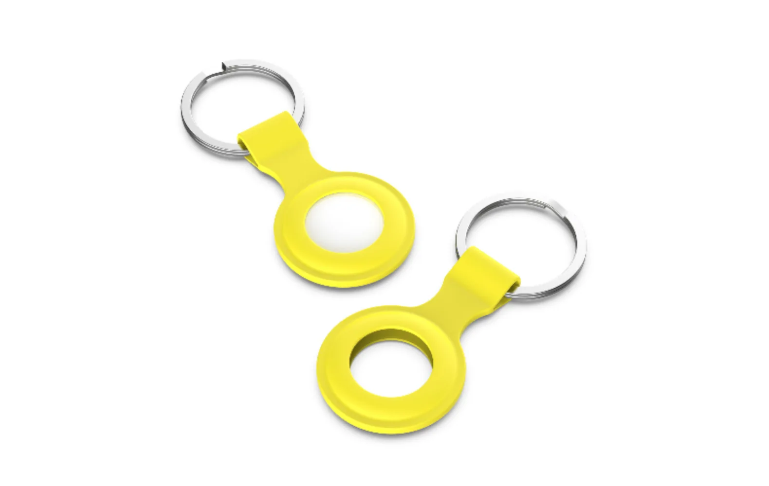 MANNIYA-Llavero protector de silicona antip&eacute;rdida para Airtag, 100 unids/lote-4