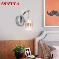 oufula indoor wall lamps fixture crystal modern led sconce contemporary creative decorative for home foyer corridor bedroom%c2%a0