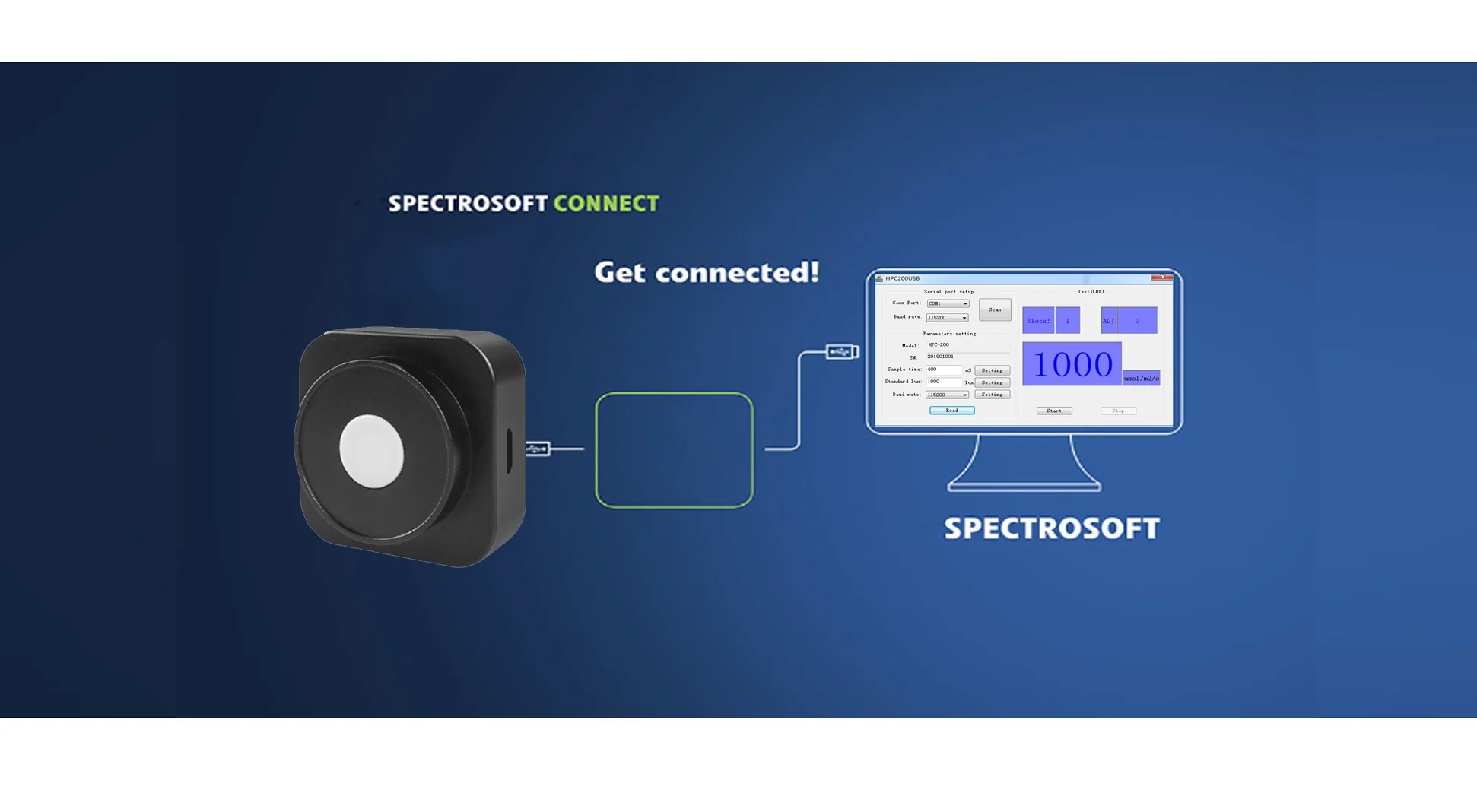HPL200 380-780nm Люкс метр беспроводной Bluetooth | Инструменты