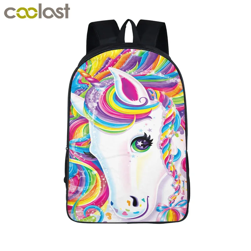 

Unicorn Backpack for Children School Bags Kawaii mochila infantil Boys Girls Schoolbag Backpack Zoo Toddlers Gift Kids baby bags