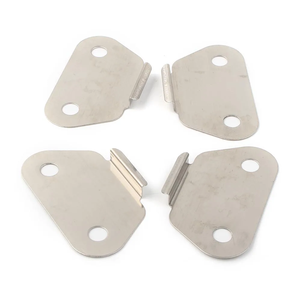 4 шт./компл. износостойкие накладки на сиденье мотоцикла Strike Plates 90962-93 для Harley Davidson