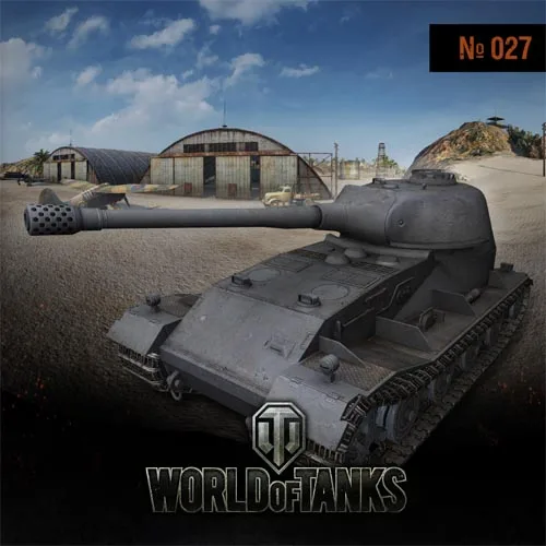 Wot Tank World № 027 VK 72 модель бумаги ручной работы сделай сам|Картонные конструкторы| |