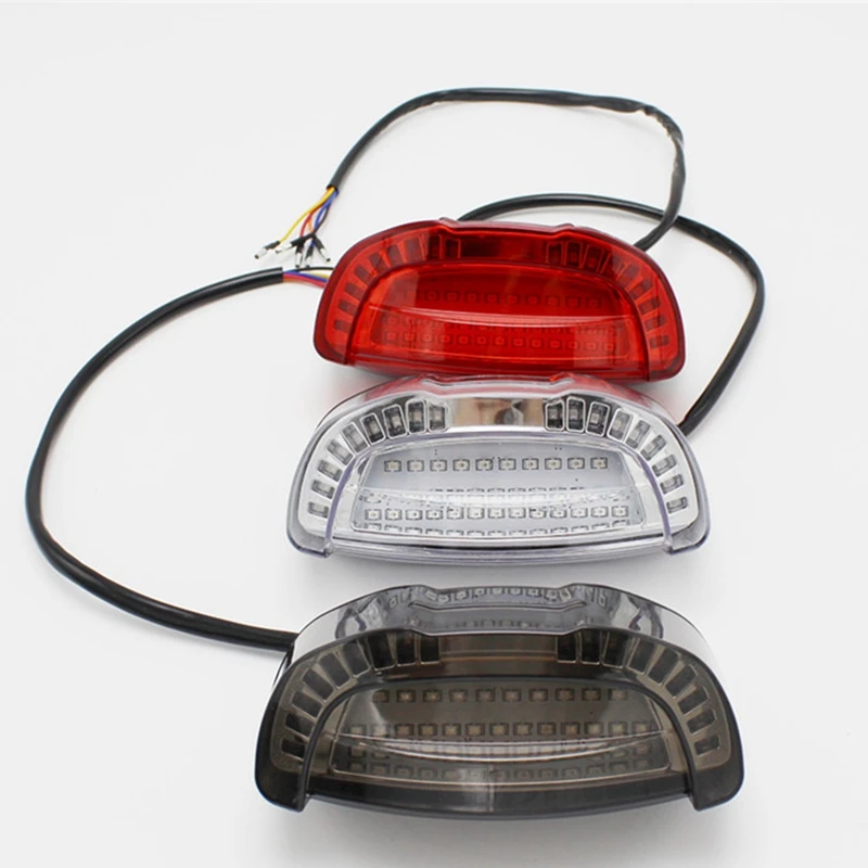 

Motorcycle Tail Light Modification LED Turn Signal Light Brake Light Universal Rear Tail Lamp