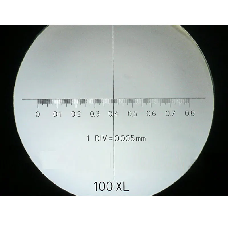 DIV 0,01 мм 0,005 мм Лупа 50X 100X Карманный микроскоп со шкалой светодиодный увеличительное стекло для текстильной печати