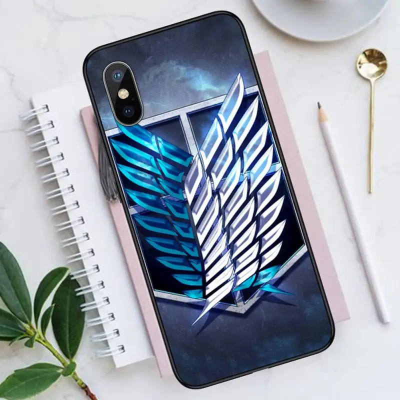 

anime cartoon attack on titan Phone Case for iPhone 11 12 mini pro XS MAX 8 7 6 6S Plus X 5S SE 2020 XR