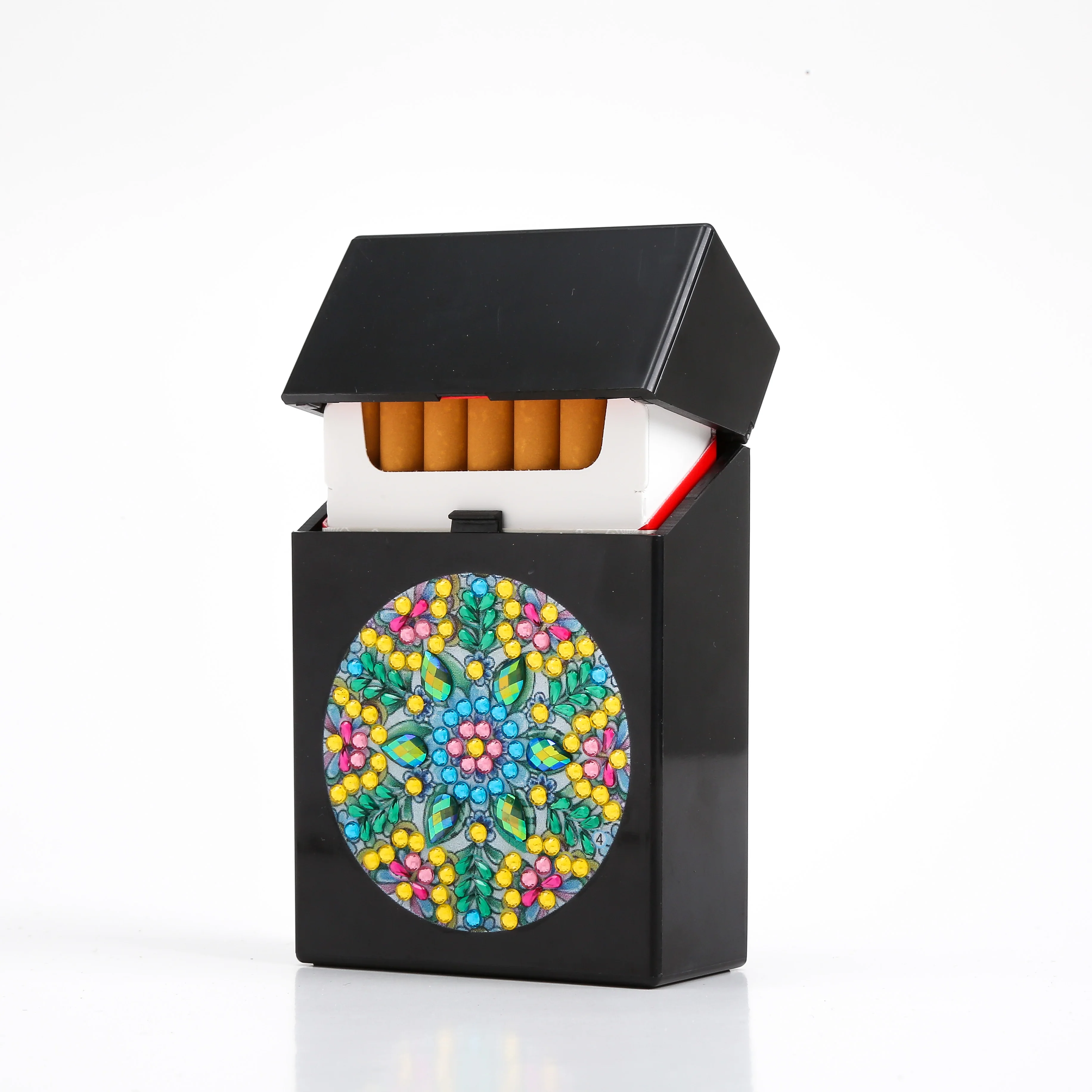 5D DIY искусство алмазная живопись животные и цветы узор сигарета чехол Алмазная