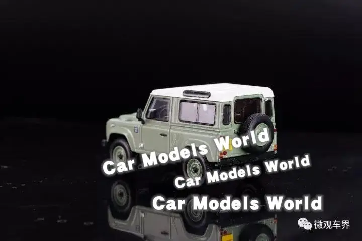 Литая модель автомобиля почти Настоящая Defender 90 Heritage Edition 2015 1:43 (зеленая) +