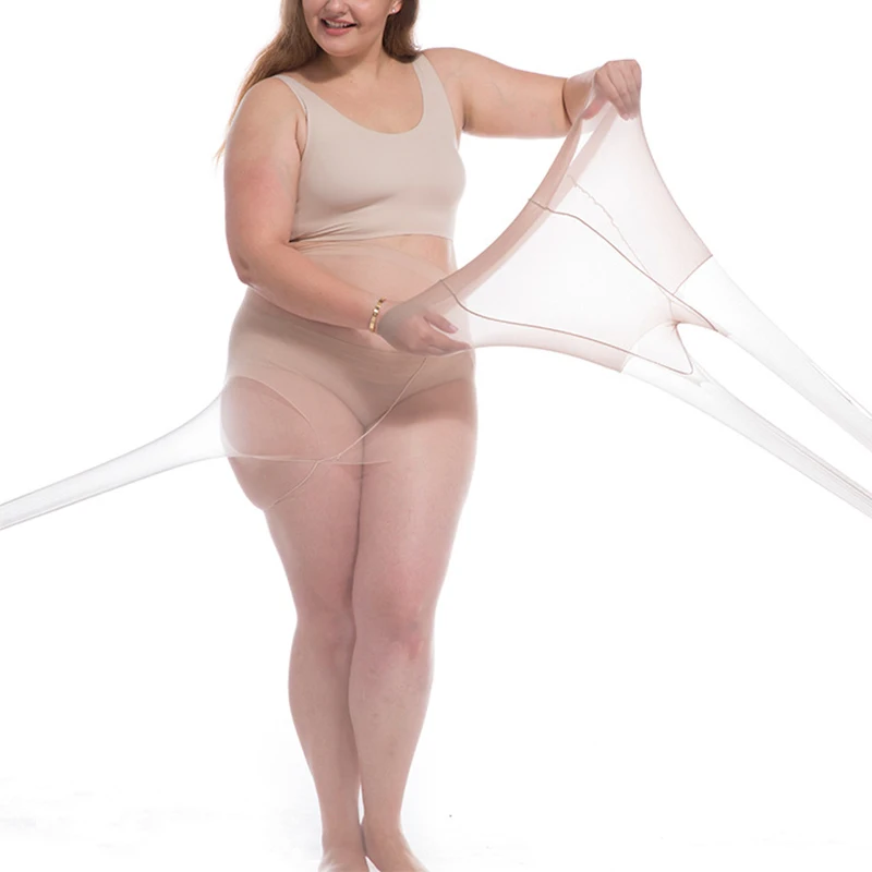 Nylons супер эластичные колготки 1 шт. женские бесшовные чулки плюс размер магические тонкие большие размеры слезостойкие колготки анти-крюк