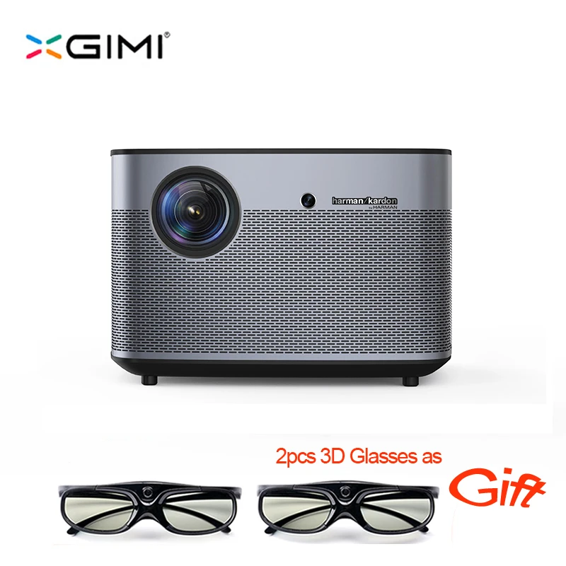 XGIMI H2 видеопроектор 4 K Full HD 1350 ANSI люмен 1080 p LED 30" 3D Видео Android Wifi bluetooth Smart Театр HDMI 4 K проектор