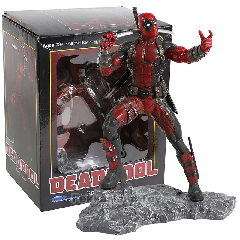 Алмазная статуя Дэдпул из смолы ПВХ фигурка Коллекционная модель