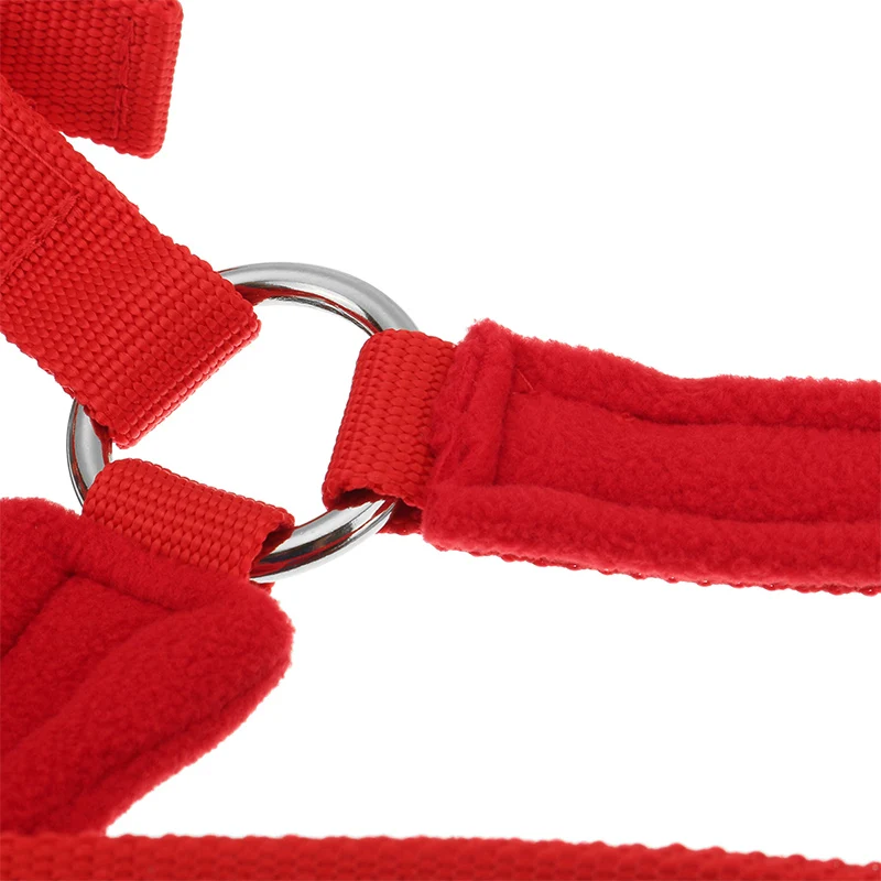 

Winter Soft Adjustable Plush Padded Horse Head Collar Keep Warm Horse Halter Protect Gear for Outdoor Horse Riding Accessories