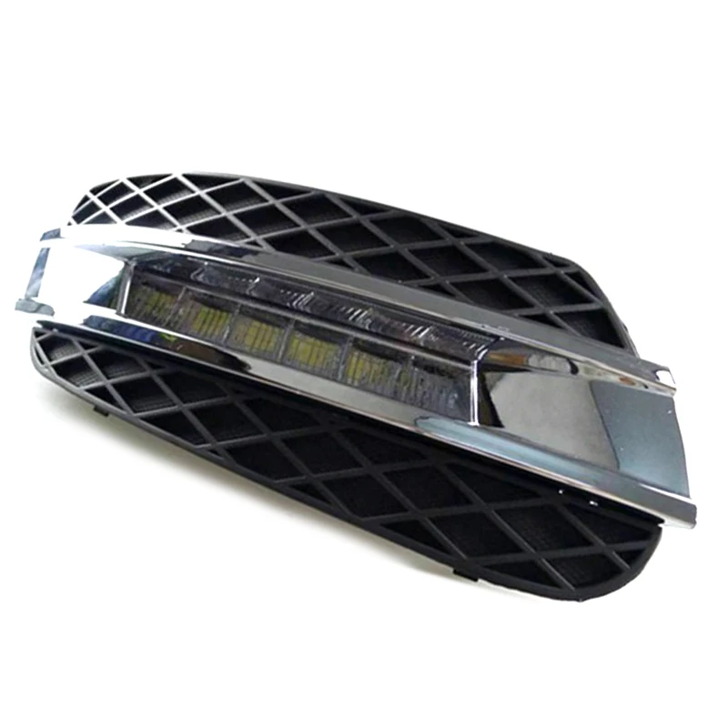 1 пара автомобиля левый и правый спереди светодиодный DRL Дневной светильник для