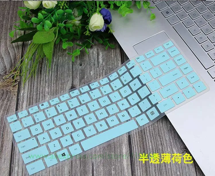 Skyblue 15,6 дюймов силиконовая клавиатура для ноутбука, Защитная пленка для huawei mate book D 15,6 '' PMRC-W60 PL-W19 - Цвет: Skyblue