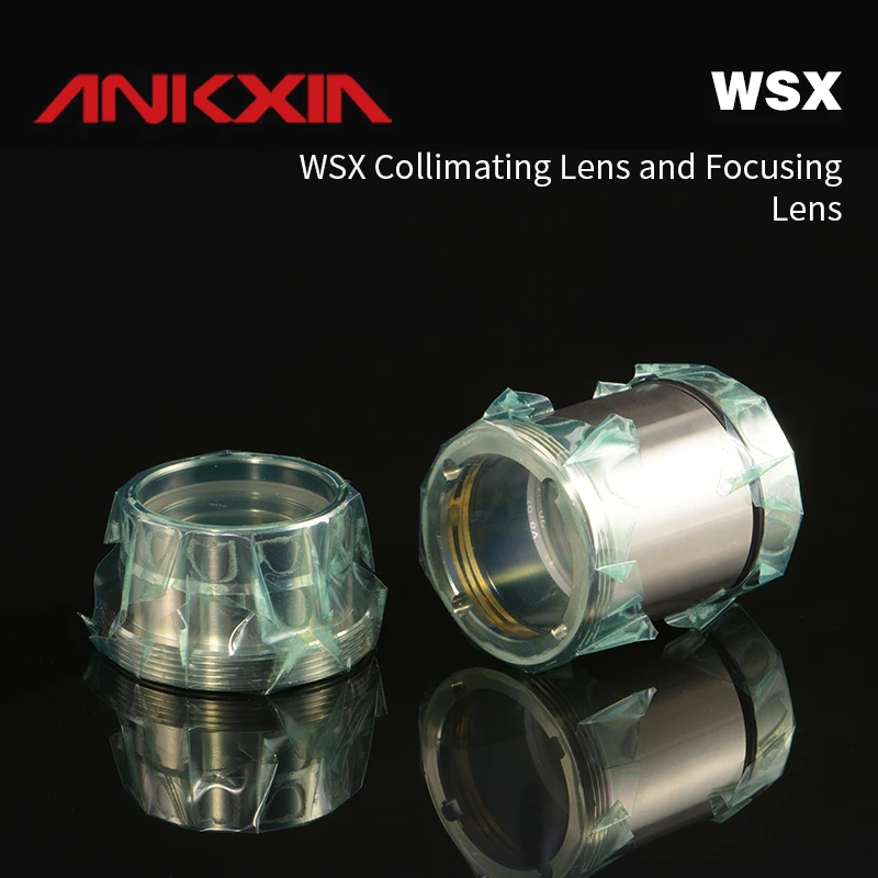 D30 F100 Laser Collimating Lens And D30 F125 Focusing Lens With Holder For WSX NC30 NC60 Fiber Laser Cutting Head