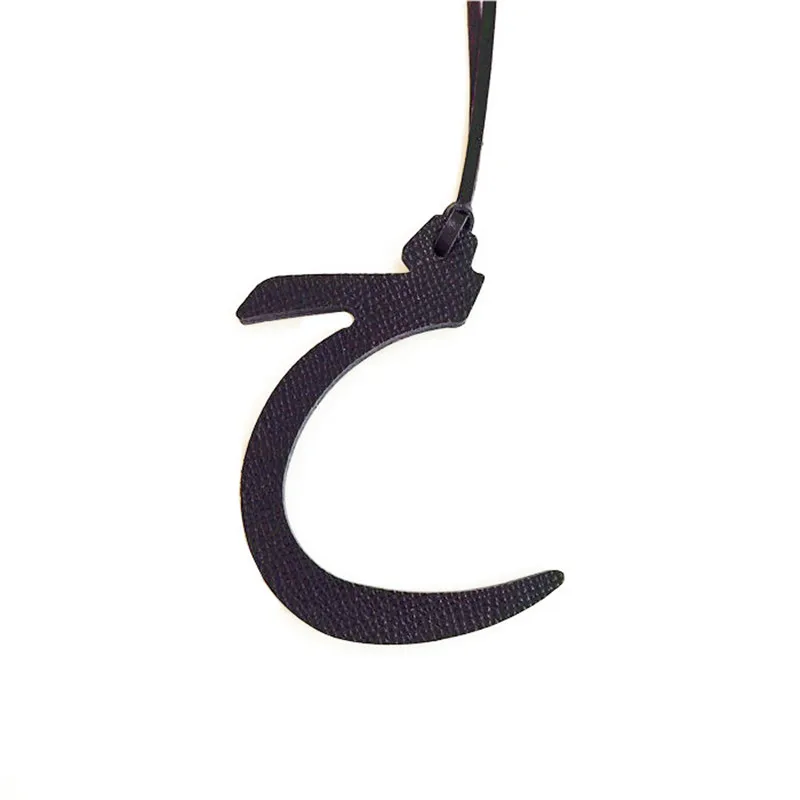 Брелок для рюкзака из натуральной кожи с надписью арабский алфавит | Багаж и