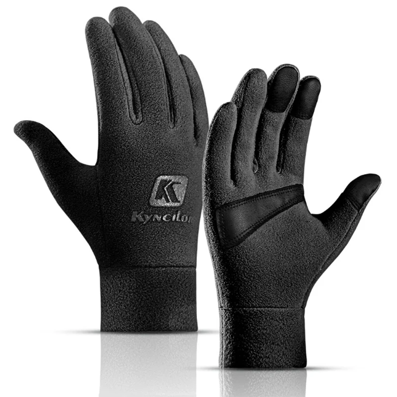 Полностью закрывающий сенсорный экран унисекс теплый термальный велосипед лыжи