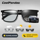 Солнцезащитные очки с заклепками для мужчин и женщин, брендовые дизайнерские квадратные фотохромные Поляризационные солнечные очки Тони Старка в ретро стиле