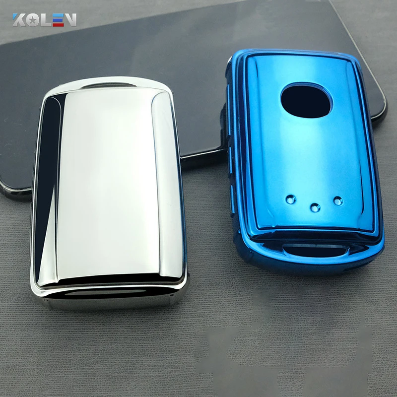 Мягкий ТПУ чехол для автомобильного ключа с дистанционным управлением Mazda 3 Alexa CX4