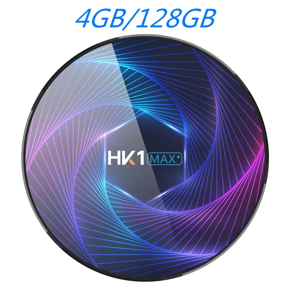 MAAT Android 9,0 Smart tv Box 4 Гб DDR3 Ram 128 Гб 64 Гб HK1 Max Plus Восьмиядерный RK3368PRO 5G Wifi BT H.265 4K медиаплеер HK1MAX - Цвет: 4GB 128GB