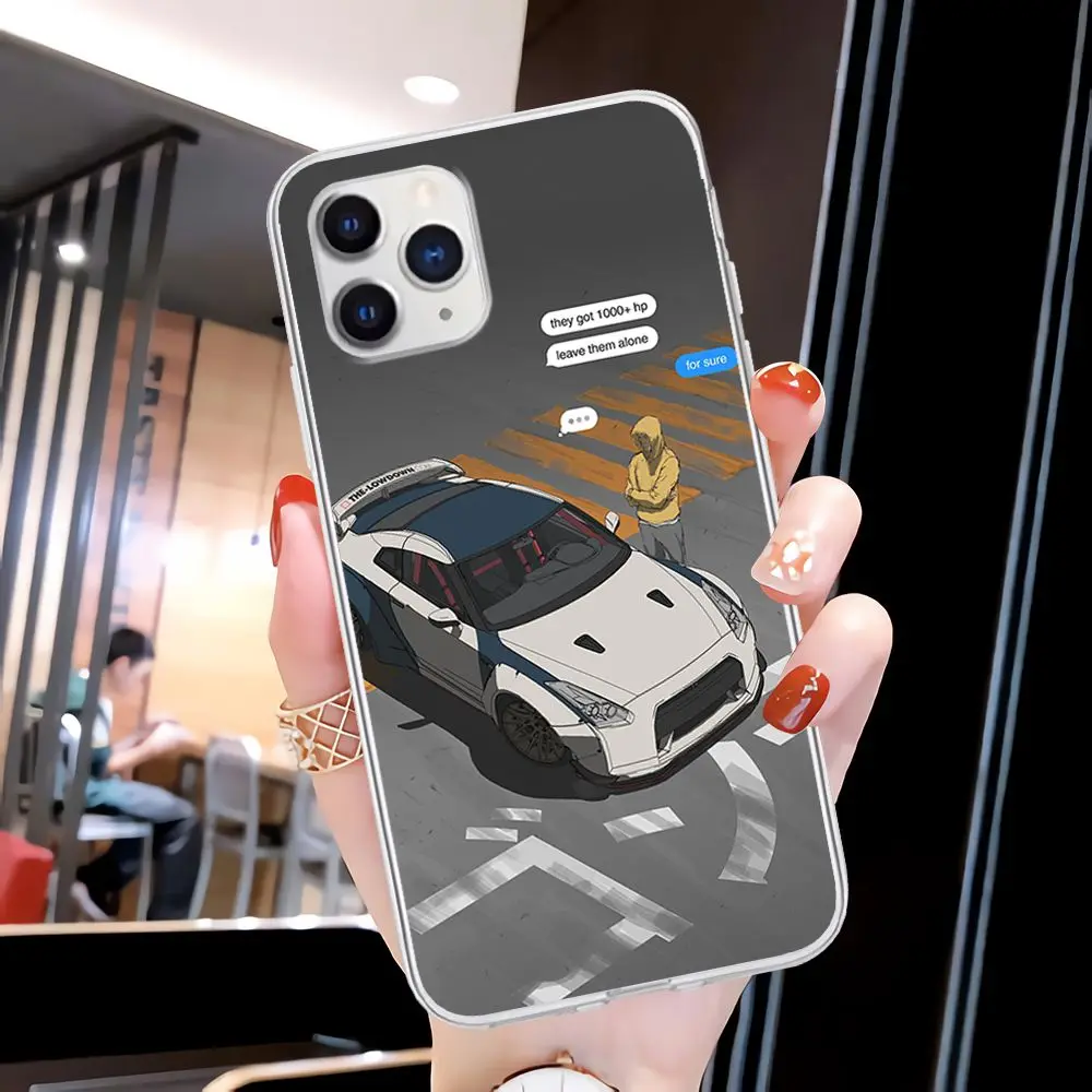 

Promotion Movie Initial D Transparent Mobile Phone Case Clear Cover For Huawei P20 P40 Lite P30 Pro P Smart 2019 Nova 3e 6 Se