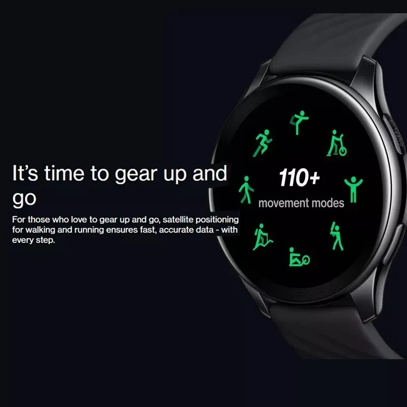 OnePlus-reloj inteligente OnePlus 9 9Pro, Original, con Pantalla AMOLED de 1,39 ", 4GB, ox&iacute;geno en sangre, hasta 14 d&iacute;as, GPS, 5G, 100%-3