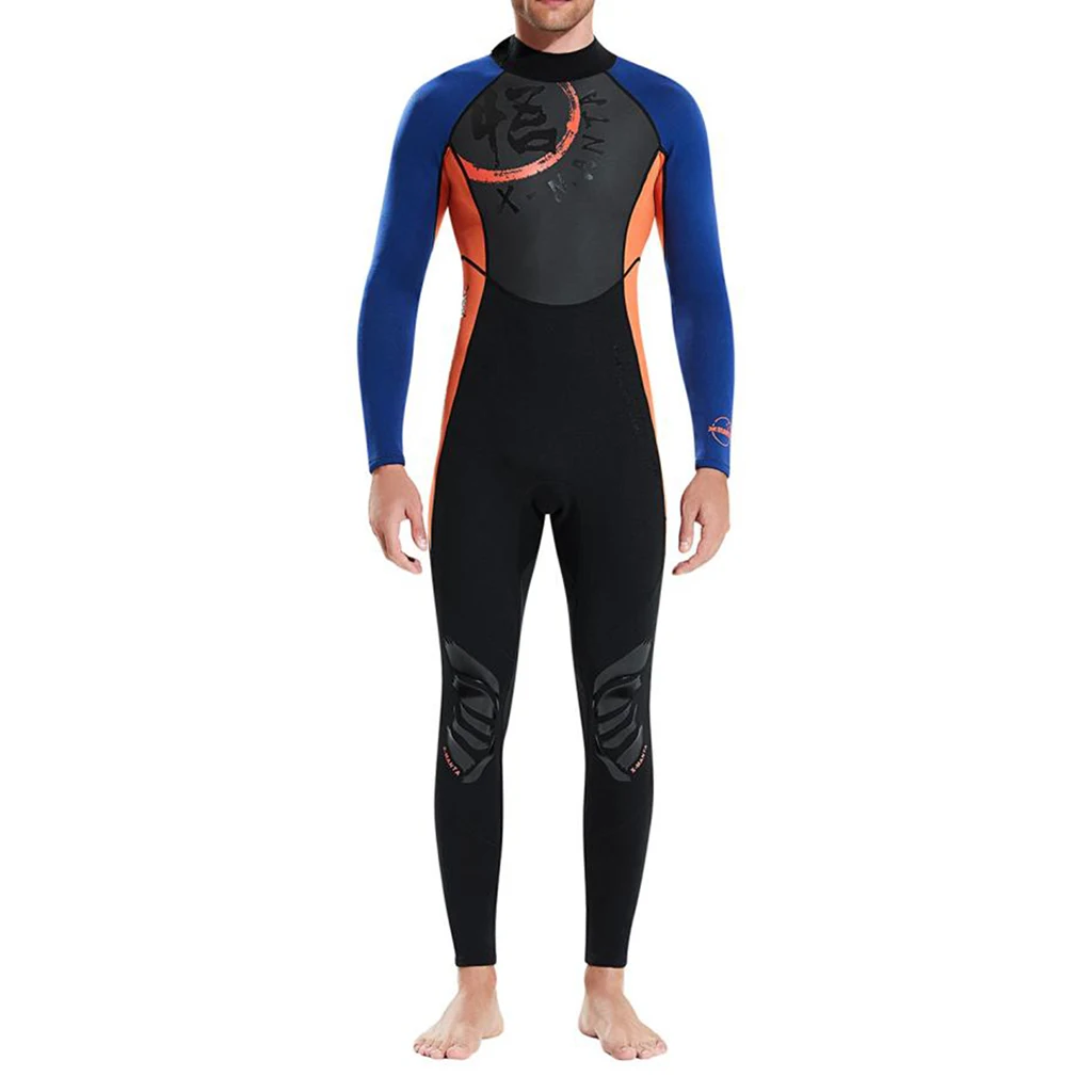 

Men 1.5mm Diving Wetsuit Long Sleeve Wetsuit Jumpsuit Full Body Suit