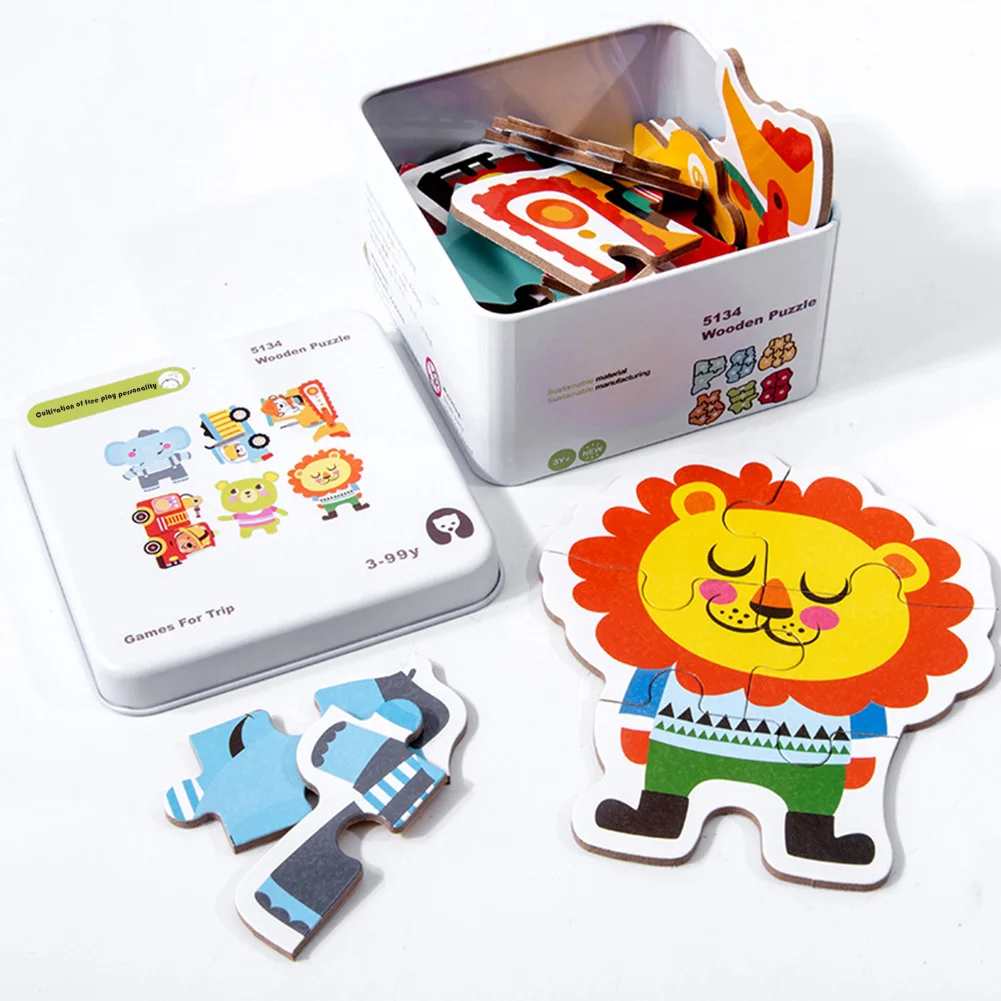 

Puzzle Baby Early Educational Toy Kids Toys Flight Chess Educational Cognitive Toy Wooden Jigsaw Puzzle Baby Gifts