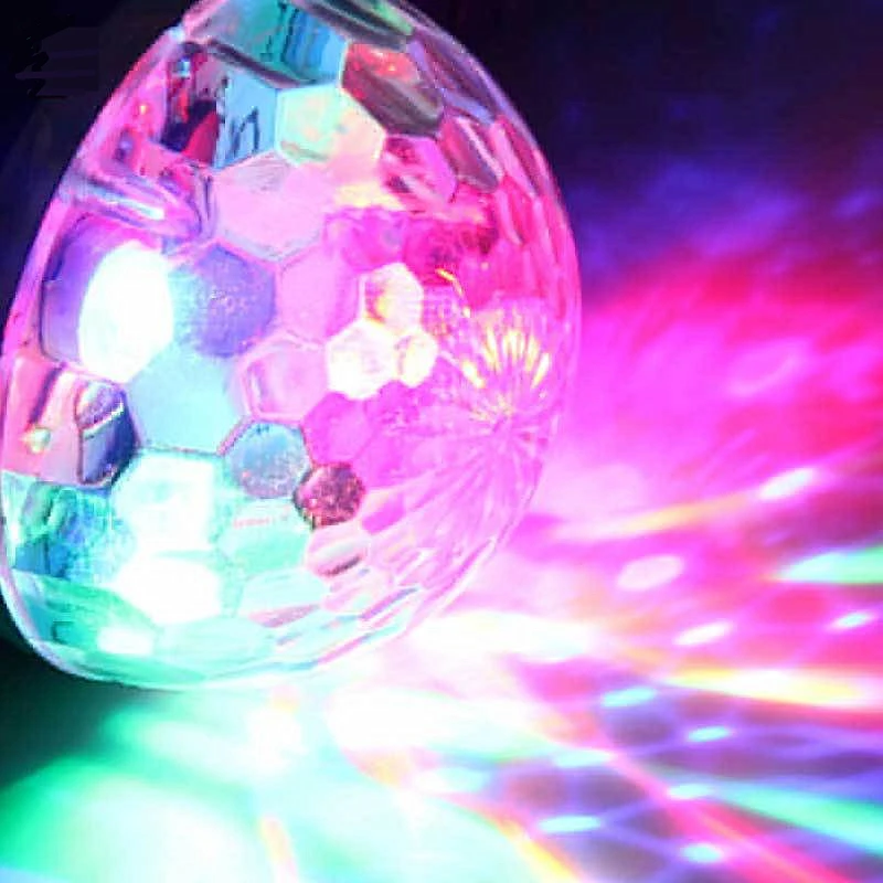 Светодиодный лазерный Dj маленький магический шар сценическая лампа USB