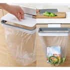 Подвесная сумка для мусора, кухонная Подставка для хранения вещей, крючок для чистящего коврика, подставка для сухой полки, кухонный Органайзер, подставка для посуды