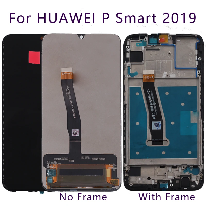 Оригинальный ЖК дисплей для huawei P Smart 2019 сенсорный дигитайзер сборка 10 сенсорных