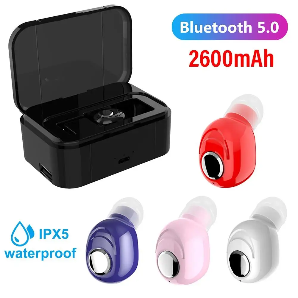 L16 портативные беспроводные наушники с одним правым ухом Bluetooth 5 0