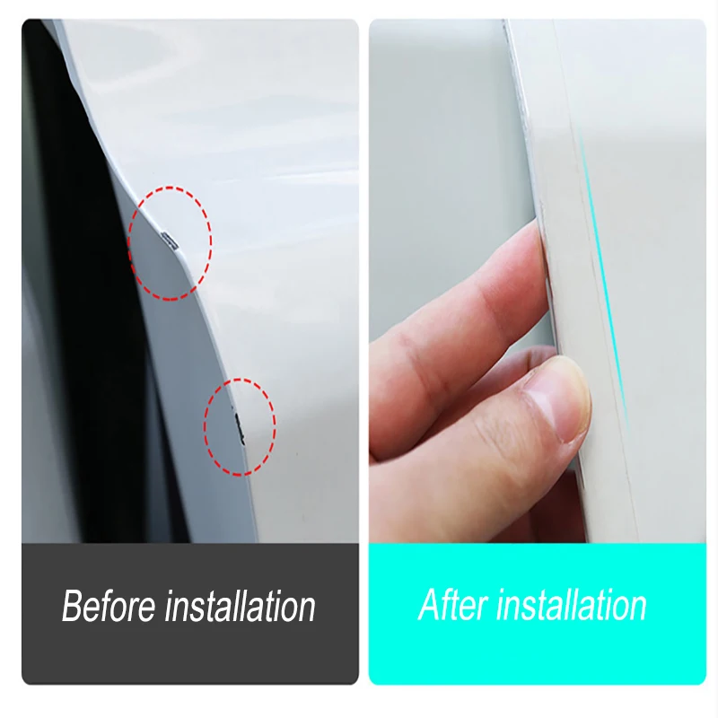 

3m*3cm Universal Invisible Car Sticker Transparent Nano-Adhesive Strip Car Body Film Anti-Collision Anti-Scratch Auto Accessory