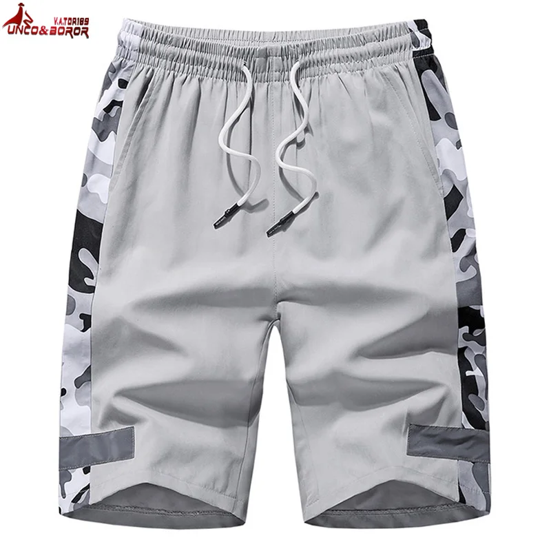 

plus size 7XL,8XL Bermuda Masculina Men camouflage Short Homme Fitness Reflective streetwear Shorts For sporting Sweatpants